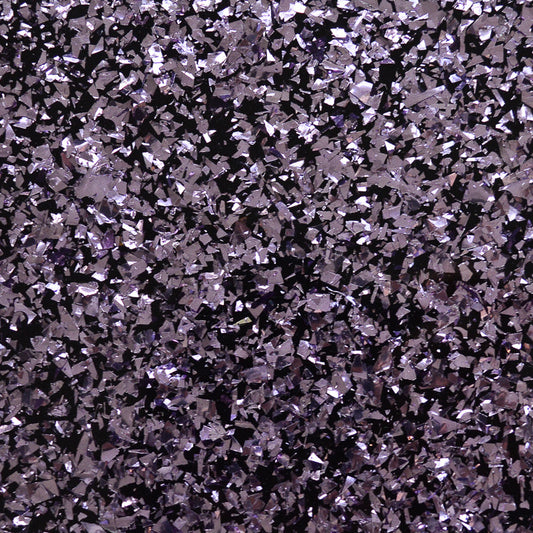 3mm Acrylic - Disco Chunky Shards Glitter - Violet/ Lilac Steely Grey *SECONDS* (0055)