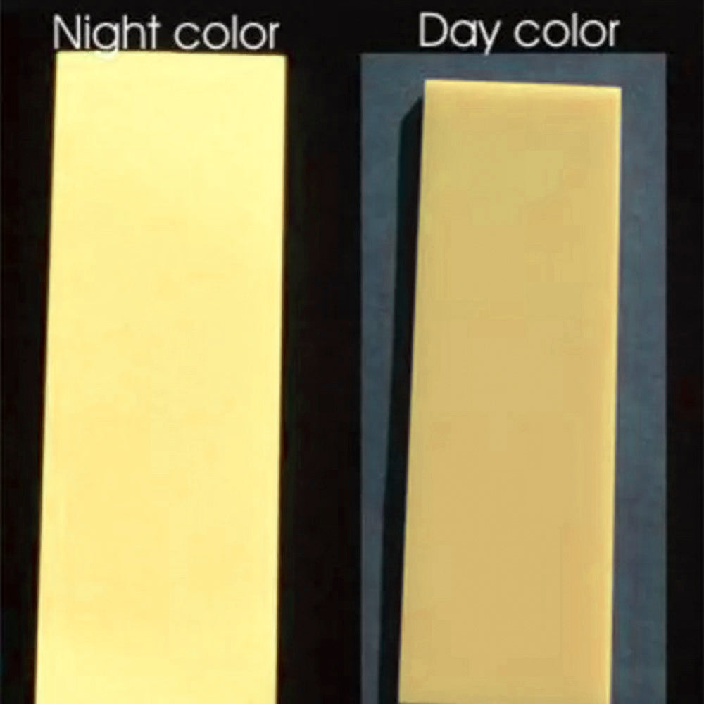 3mm Acrylic - Glow In The Dark Phosphorescent Acrylic - Banana Yellow