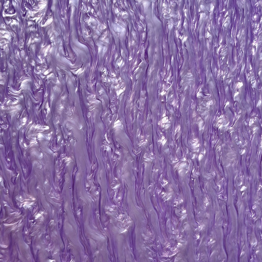 3mm Acrylic - Pearl Marble - Lilac (SW11)