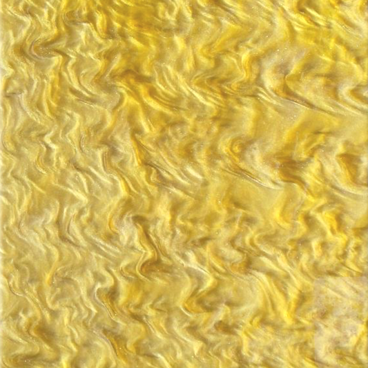 3mm Acrylic - Pearl Marble - Yellow (SW23)