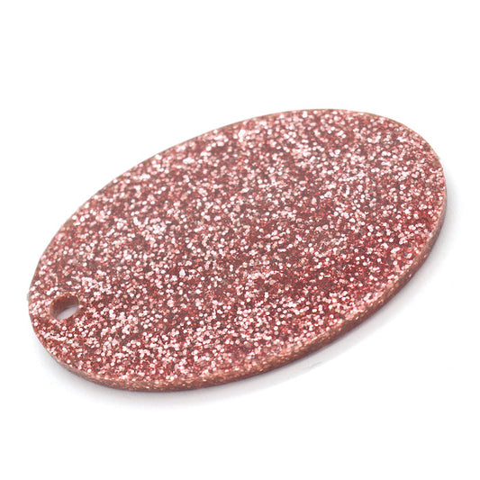 3MM ACRYLIC GLITTER - ROSE GOLD *SECONDS* (0039)