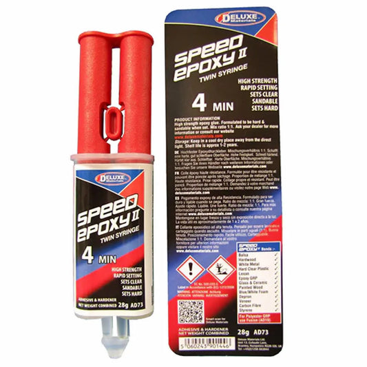 Speed Epoxy II Glue (4 mins) 28g Syringe