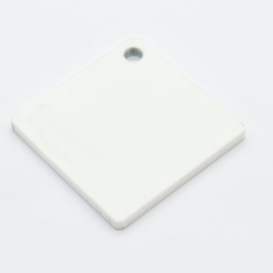 3MM MATTE SIDE/ GLOSS SIDE ACRYLIC - WHITE *SECONDS* (0102)