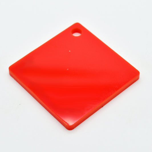 5MM ACRYLIC GLOSS - RED *SECONDS* (0132)