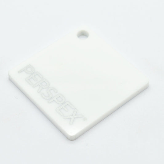 5MM ACRYLIC GLOSS - WHITE *SECONDS* (0117)