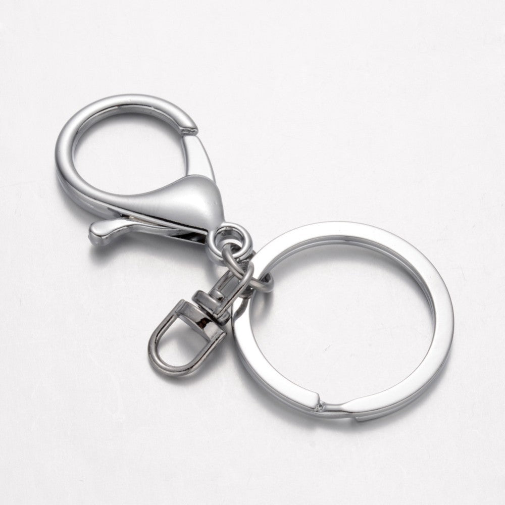 Keyring Clasp Lobster clasp large keyring findings (pack of 5)