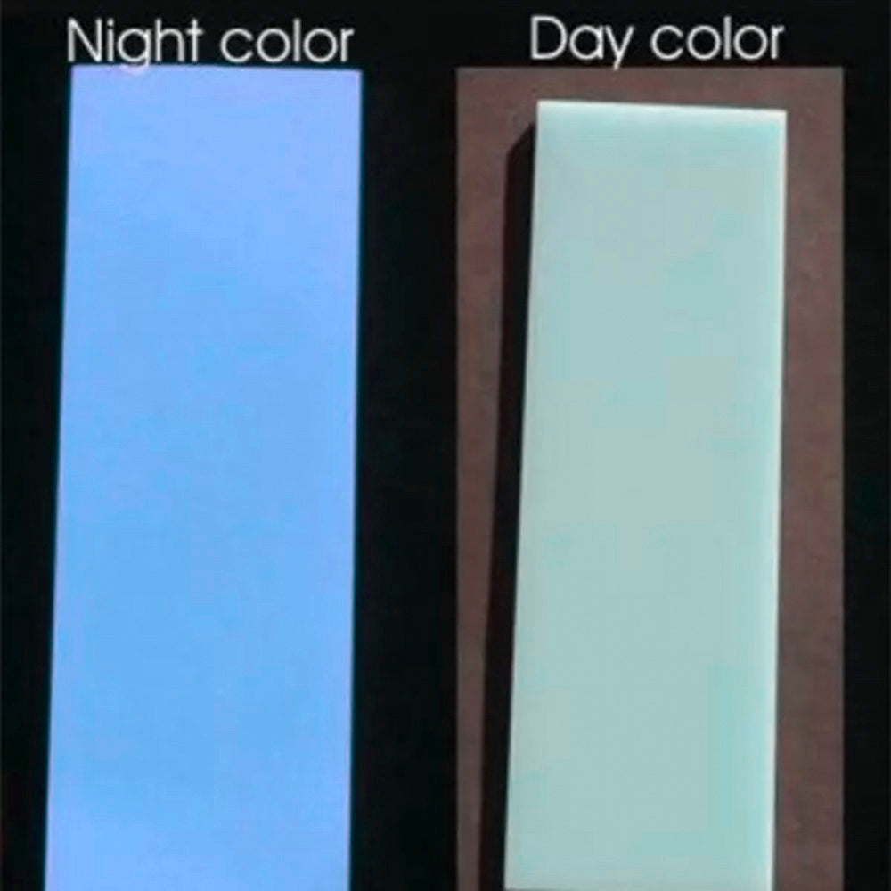 Acrylique 3 mm - Acrylique phosphorescent qui brille dans le noir - Bleu