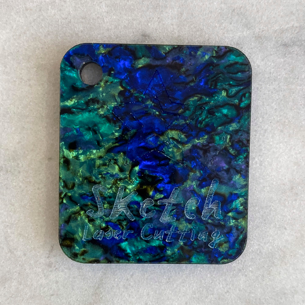 Celluloid Abalone Shell Acrylics – Sketch Laser Cutting