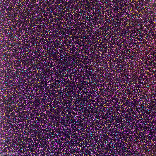 Paillettes acryliques 3 mm - Violet vif holographique (CGF02) 