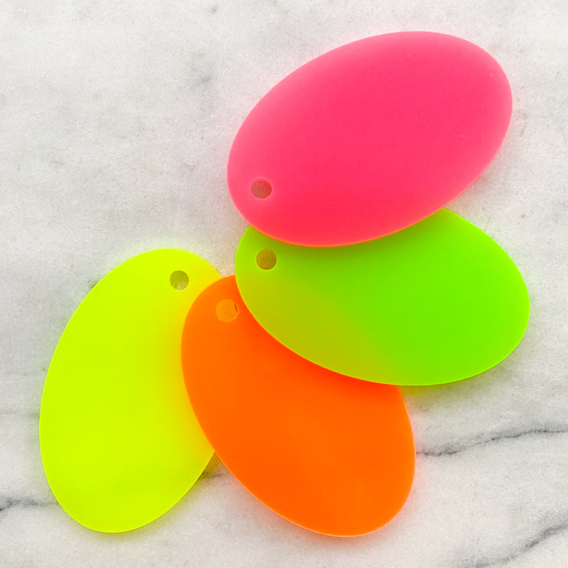 3MM ACRYLIC FLUORESCENT HIGHLIGHTS (FLUO/ NEON) SEMI-OPAQUE - PINK