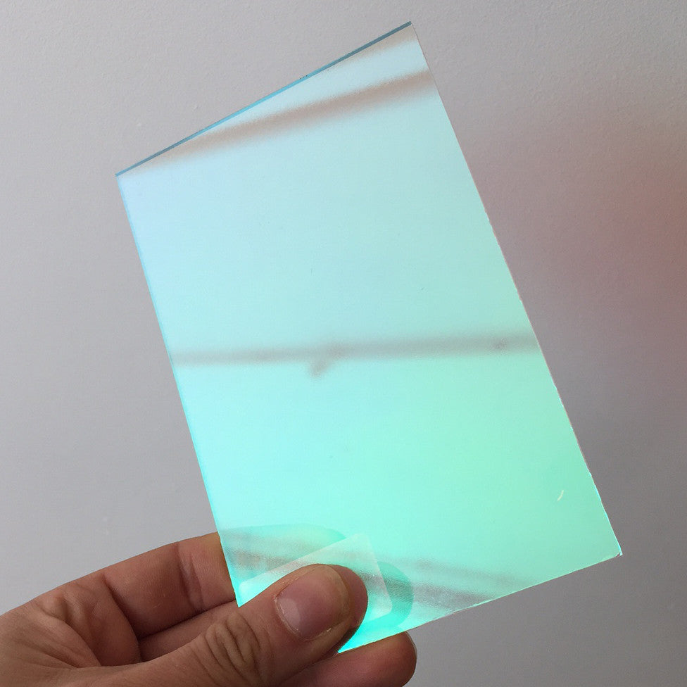 Hoja acrílica iridiscente radiante con reflejos de 3 mm