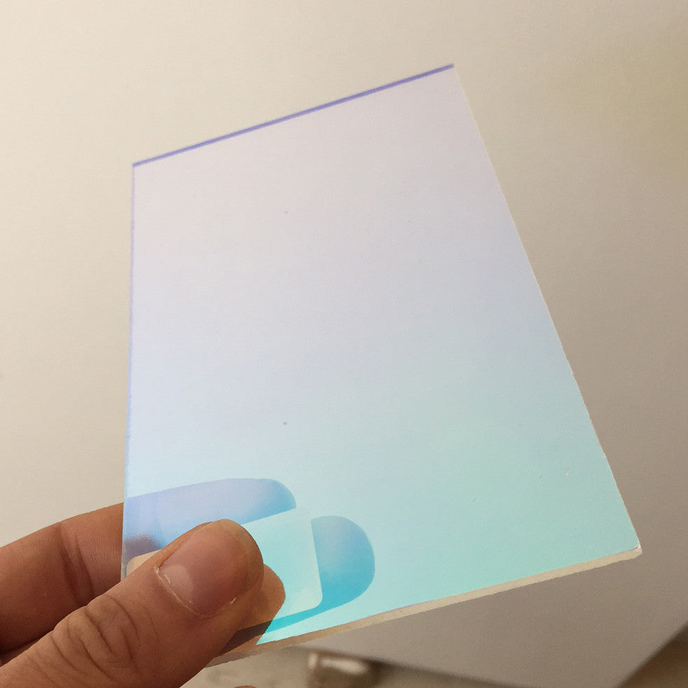 Hoja acrílica iridiscente radiante con reflejos de 3 mm