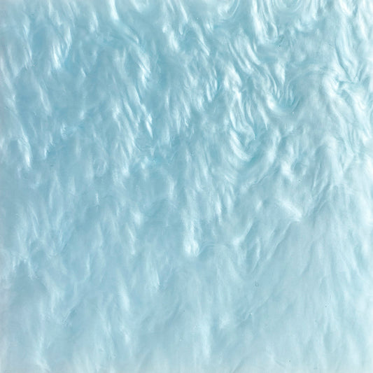 Acrylique 3 mm - Marbre nacré - Bleu glacier (SW07)