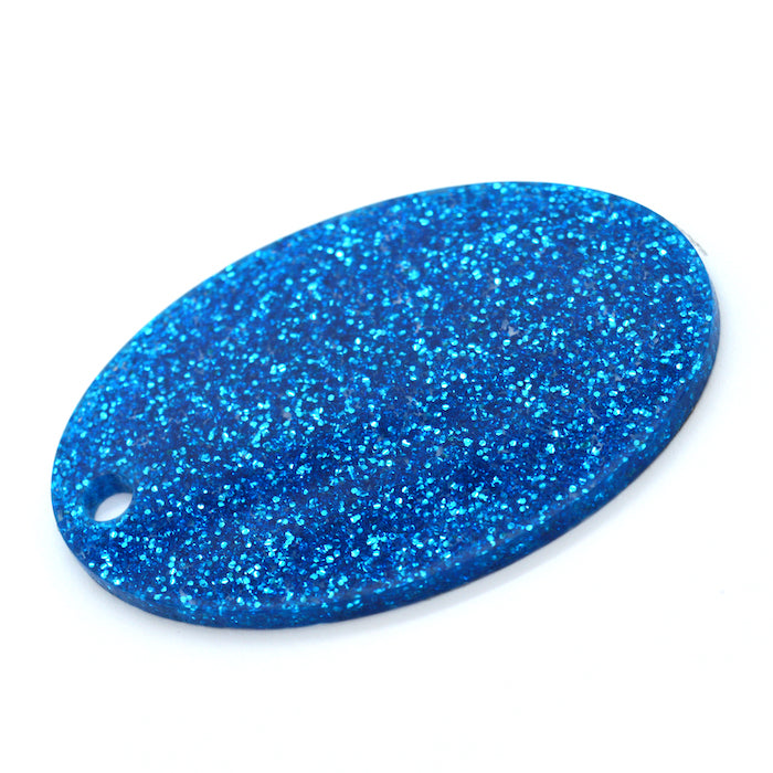 3MM ACRYLIC GLITTER - BRIGHT BLUE