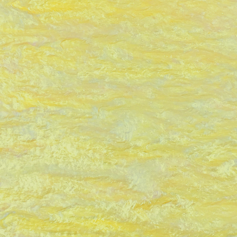 Acrílico de 3 mm - Mármol brillante en forma de remolino brillante - Amarillo