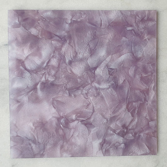 3mm Acrylic - Mineral Crystal - Lilac Mauve