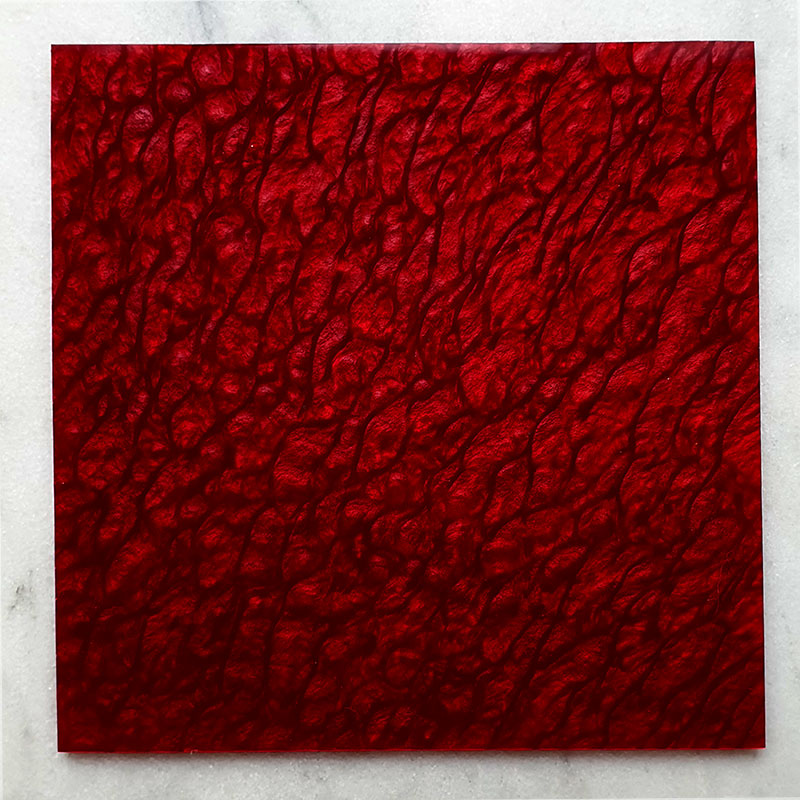 3MM PYTHON MARBLE - Red