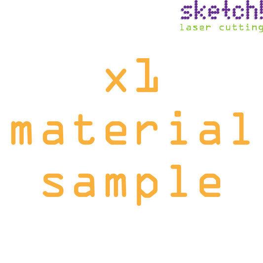 Échantillon de matériau x1