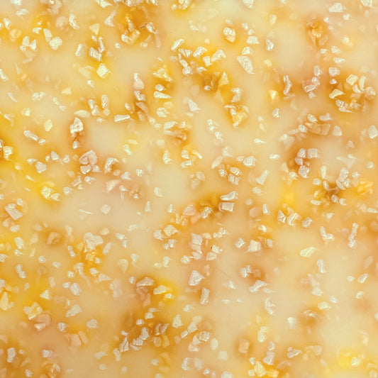 Acrílico de 3 mm - Helado de cristales de caramelo - Amarillo, crema